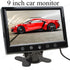 Car Monitor 9 Inch Digital High Resolution Color TFT LCD With 2 Video Input Car Parking Monitors for Rearview Camera Assistance