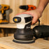 DEKO QD6206R 280W Random Orbit Sander for Wood Working with 15 Sheets of Sandpaper Dust Exhaust and Hybrid Dust Canister