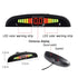 Car Parktronic LED Parking Sensor Kit Backlight Display with Switch Reverse Backup Radar Monitor Detector System With 4 Sensors