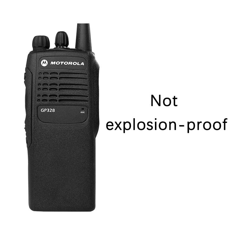 Motorola GP328 Explosion-Proof Walkie Talkie Outdoor Handheld High Power Dual Band 10 km Portable Transceiver Two Way Radio