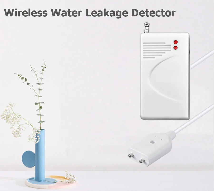 Sgooway Wireless Water Leakage alarm Intrusion Detector Leak Sensor Work With GSM PSTN SMS Home House Security for Alarm System