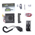 Zastone D9000 Car walkie talkie  Radio Station 50W UHF/VHF 136-174/400-520MHz Two way radio Ham HF Transceiver