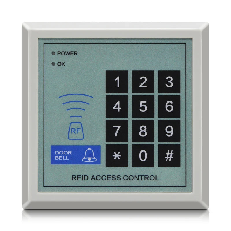 Standalone RFID Access Control System Device Security Protection 125Khz 1000user Proximity Card Reader Password/Card Unlock