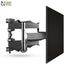 Articulating 6 Arms TV Wall Mount Full Motion Tilt Bracket TV Support Wall Mount For 32"-65" TVs Up to VESA 400x400mm and 88lbs