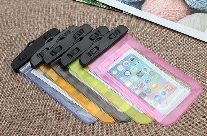 Universal Waterproof Pouch Case Cell Phones Portable Bag Wwimming Bags Dry Case Cover For Iphone Samsung Under 6.5 inch