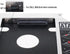 Full Aluminum Universal Laptop 2nd HDD Caddy 9.5mm SATA 3.0 for 2.5" HDD SSD Case Enclosure For Notebook CD/DVD-ROM ODD