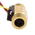 SEN-HZ21WI G1/2 Male Thread Brass Hall Water Flow Sensor 1-30L/min 44mm