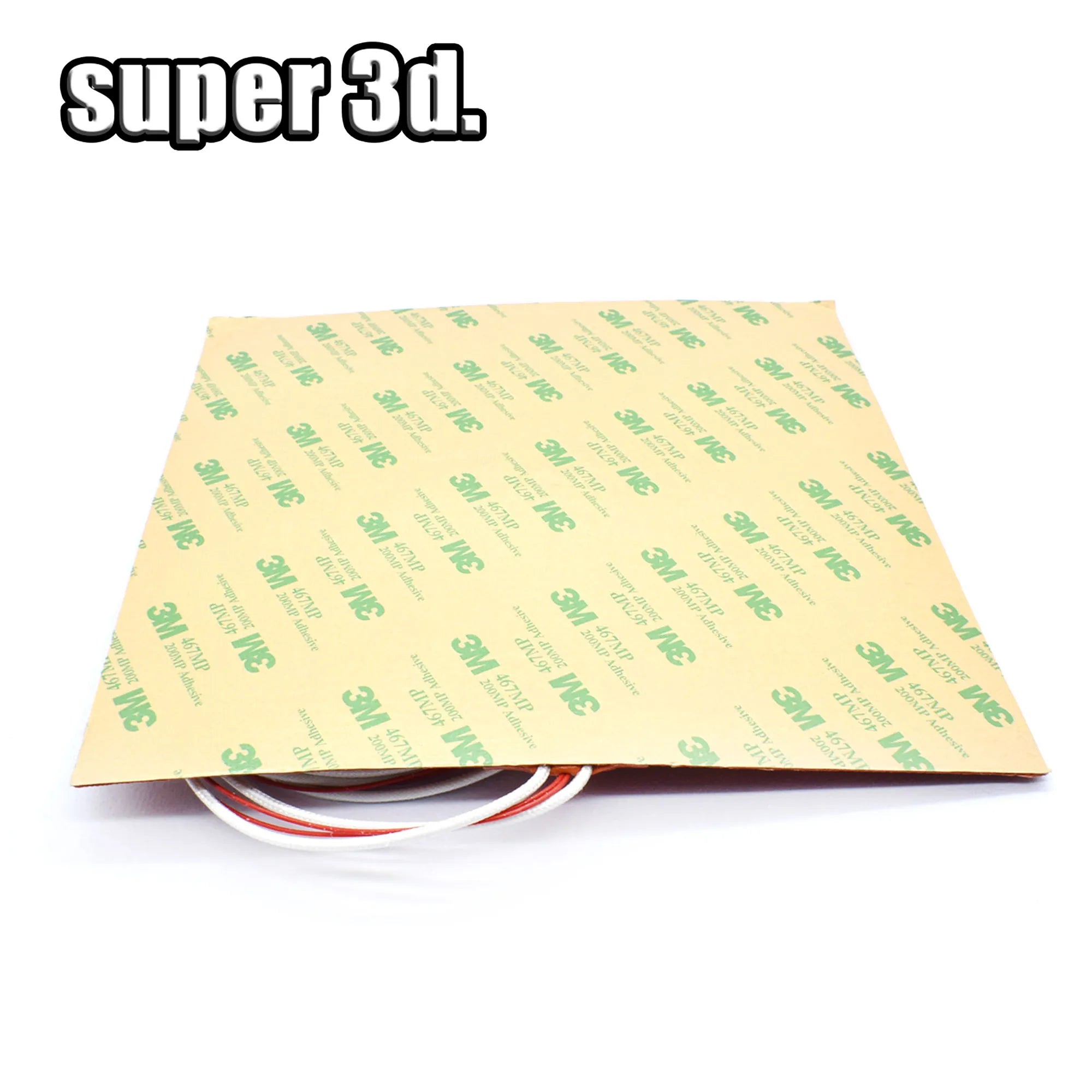 Silicone Heated Bed Heating Pad Waterproof 220/300/310/235/400MM 24V/220V for 3D Printer Ender3 cr10 Parts Hot Bed Free Shipping