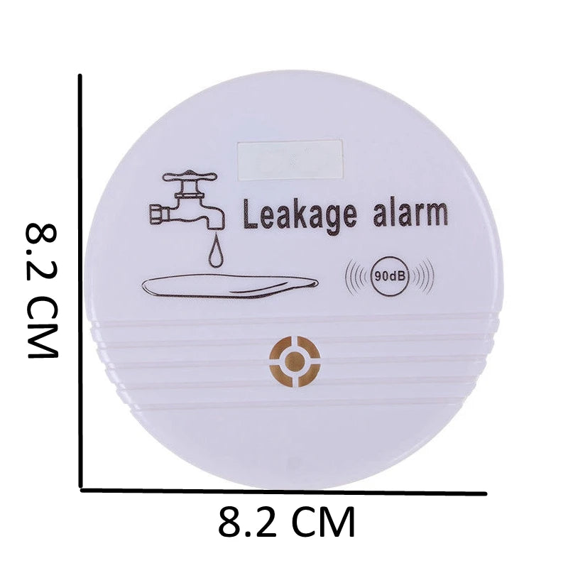 Wireless Water Alarm Independent Battery Water Alarm Sensor Detector 90dB Sounder Water Leakage Alarm Detector Home System DC9V