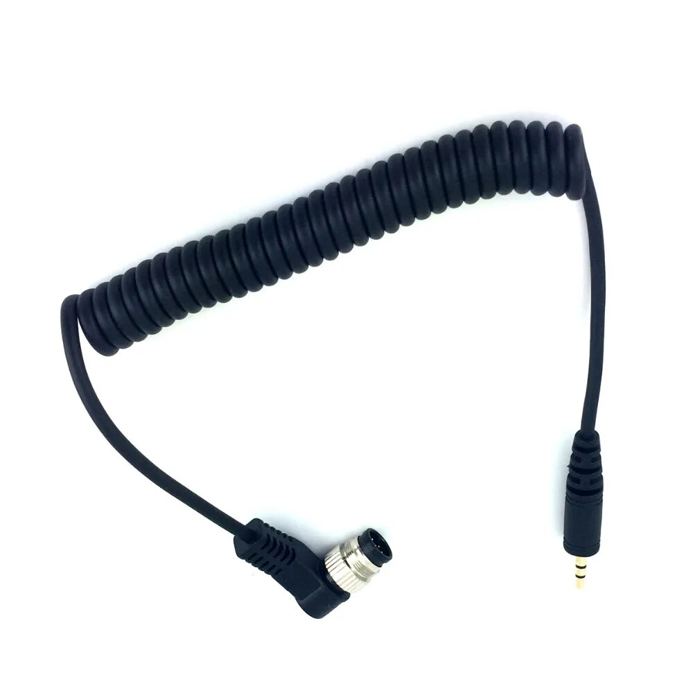 2.5mm 3.5mm Remote Shutter Release Cable Connecting Cord for Nikon D850 D810 D700 D800 D300S D300 D4 D3X D2 As 1N N1 DC0 Cable B