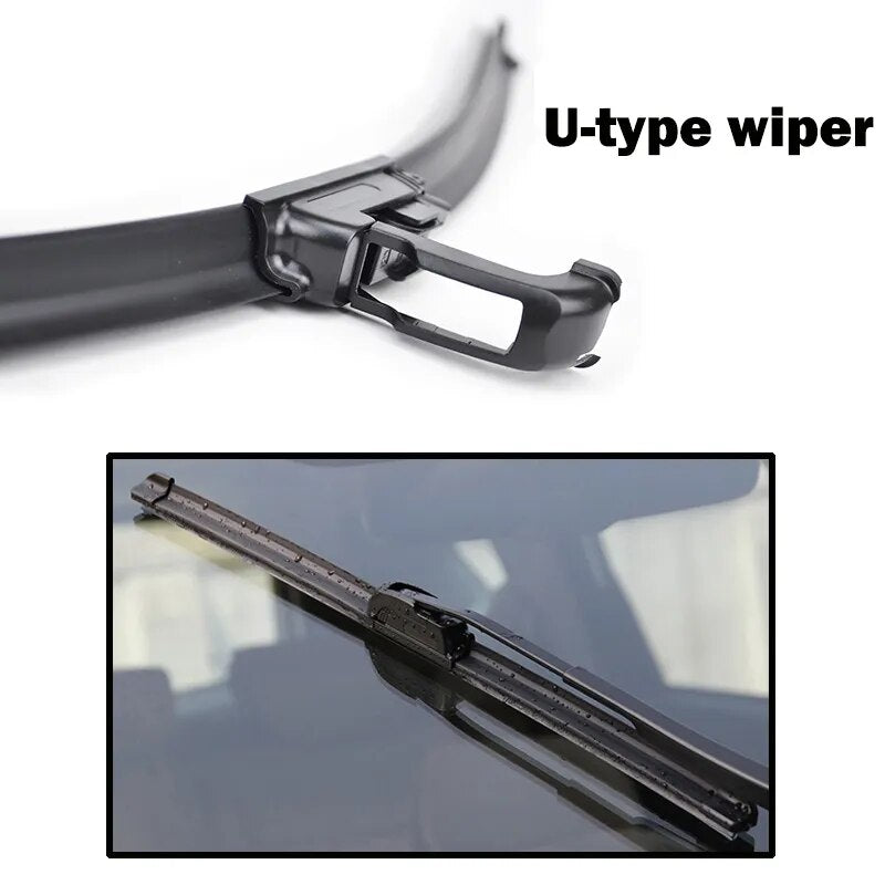 Erick's Wiper LHD Front Wiper Blades For Hyundai Accent Verna RB RC 2010 - 2017 Windshield Windscreen Window Brushes 26"+16"