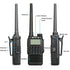 RETEVIS RT87 Walkie Talkie Waterproof IP67 Ham Radio Amador Two-Way Radio 5W VHF UHF Dual Band Analog Handy Ht Hunting Airsoft