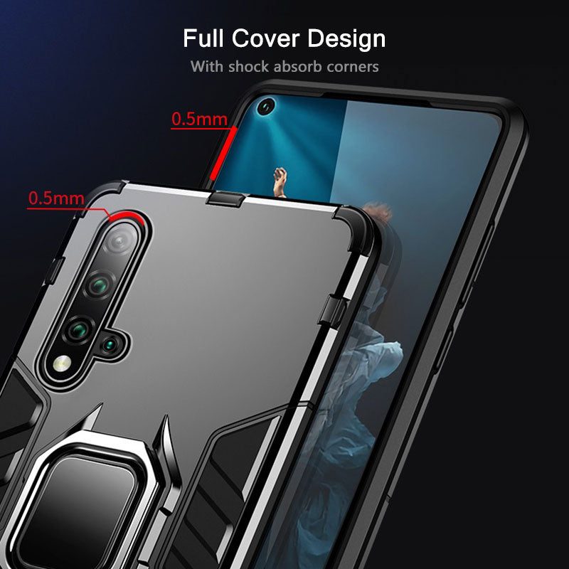 KEYSION Shockproof Armor Case For Huawei Mate 30 20 Pro P30 P20 lite P Smart Y5 Y6 Y7 Y9 2019 Phone Cover for Honor 20 Pro 10i 10 lite 8a 8X 9X