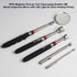 5Pcs/Set Magnetic Pick-up Tool Telescoping Car 360 Swivel Inspection Mirror With LED Light For Extra Viewing Pickup