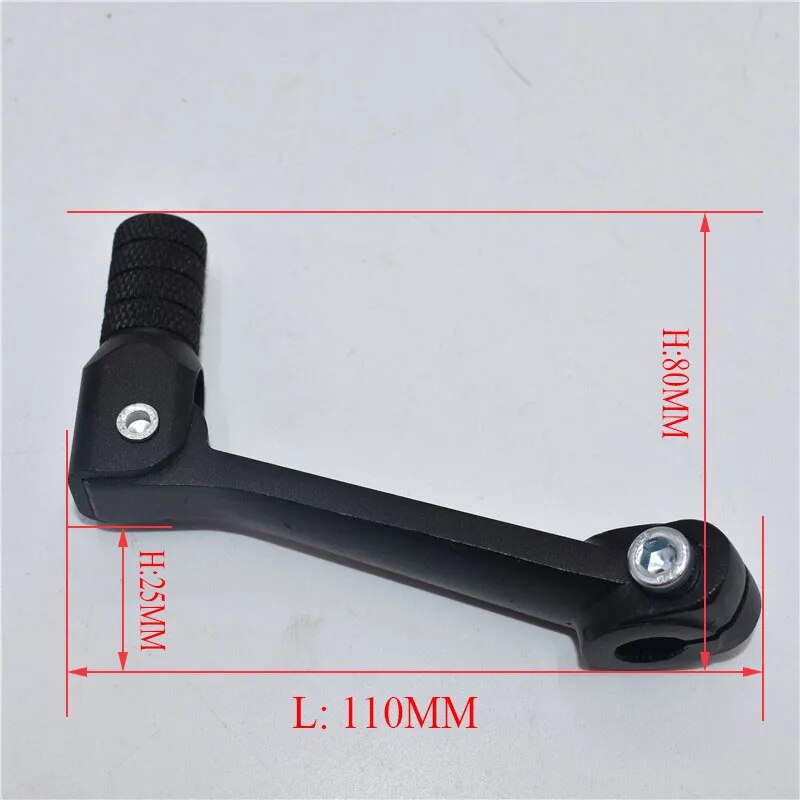 Folding CNC Aluminum Gear Shift Lever Gear Shift Lever Fit  For Kayo T2 T4 T4L ATV Dirt Bike Pit Bikes Gear Lever  Motorcycle