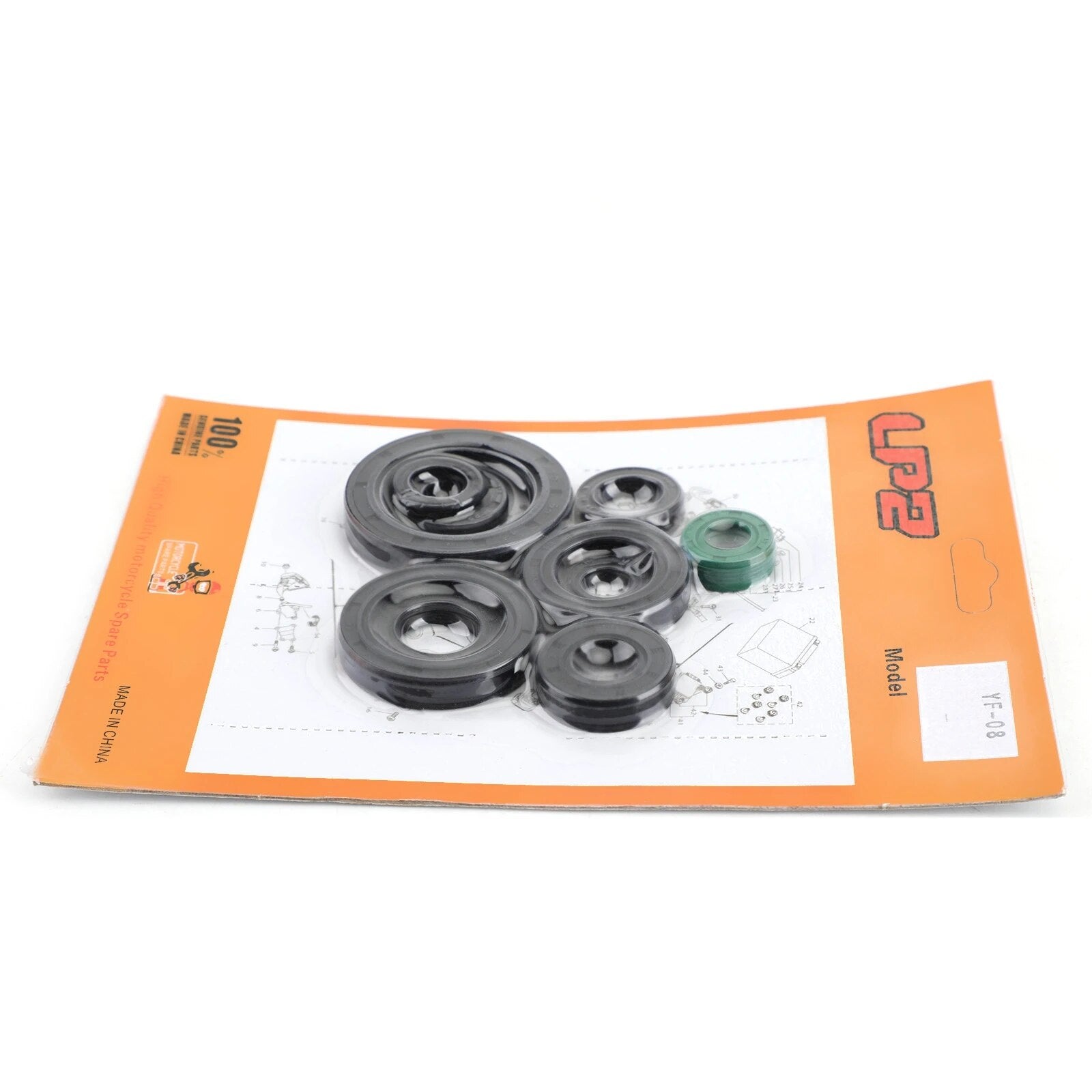 Artudatech Engine Oil Seal Kit Set 10pcs Seals for Honda CR125R 1987-2003 cr125r cr 125 Motorcycle Accessories Parts