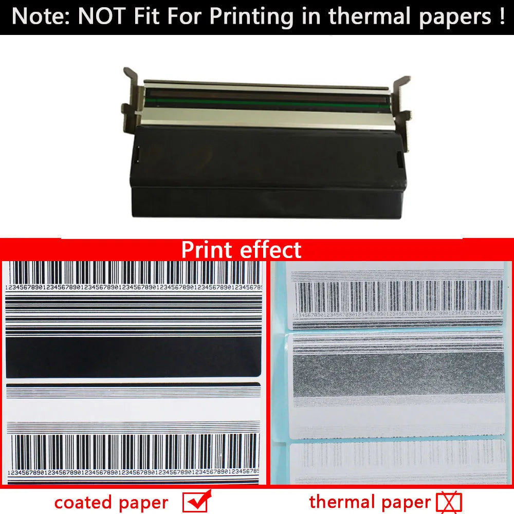 New G41400M Thermal Transfer Printhead For Zebra S4M 203dpi Label Barcode Printer Head,Warranty 90days