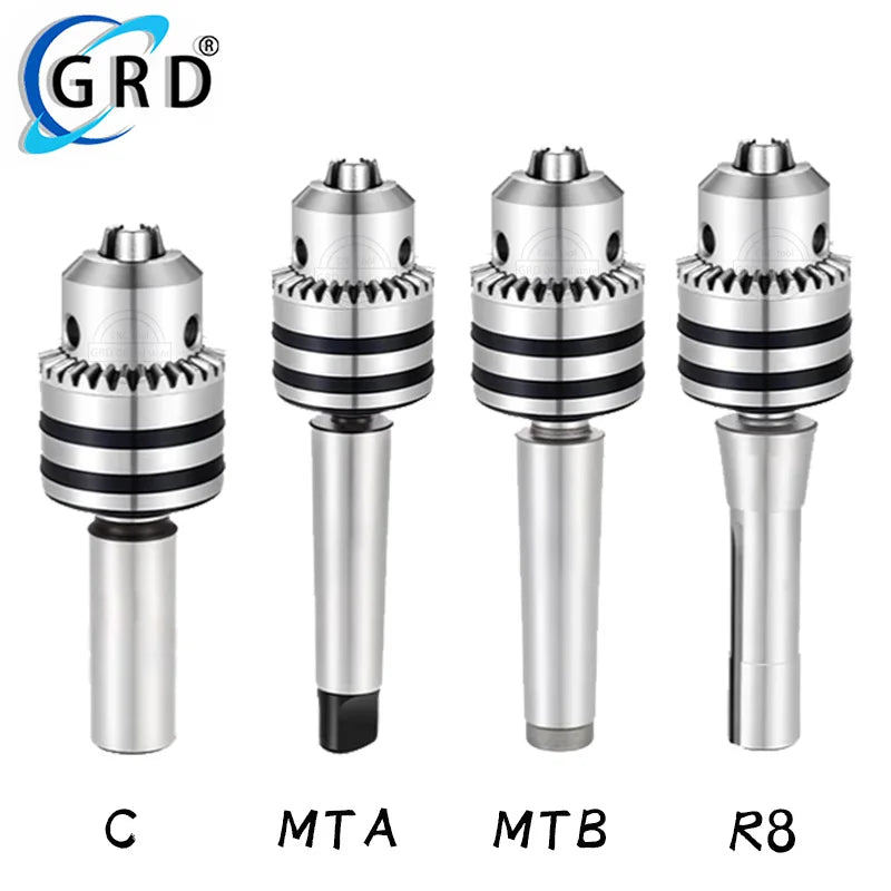 Morse drill chuck MT1 MT2 MT3 MT4 MT5 R8 C10 C12 C16 C20 B10 B12 B18 B22 spindle lathe CNC drilling machine woodworking tools
