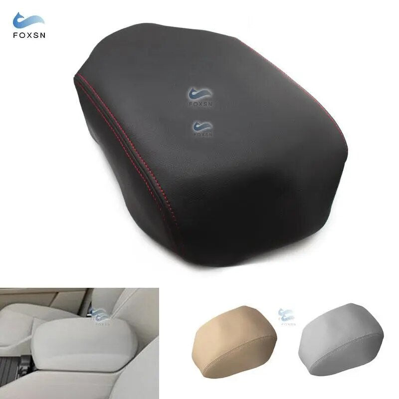 For Honda Pilot 2009 2010 2011 2012 2013 Microfiber Leather Front Door Panel Armrest Arm Rest Covers Trim Protective Parts