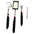 Engine Chassis Inspection Auto Repair Detector Mirror Of Multi-directional Folding Telescopic LED Light Reflector