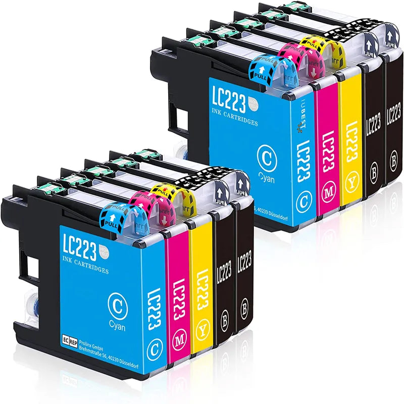 befon LC223 Ink Cartridges Compatible for Brother DCP-J4120DW DCP-J562DW MFC-J5320DW J880DW J5620DW J5625DW J680DW J4625DW