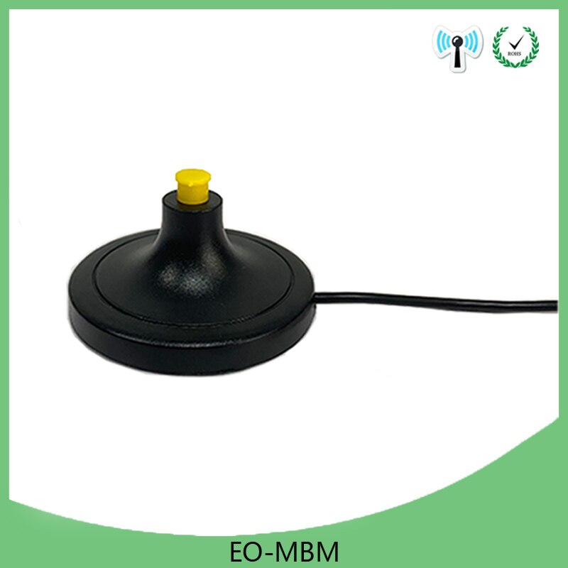 Eoth WiFi Antenna Extension RP-SMA Male IOT to Female Antenna with RG174 3M Cable Magnetic Base for Router Wireless Network Card