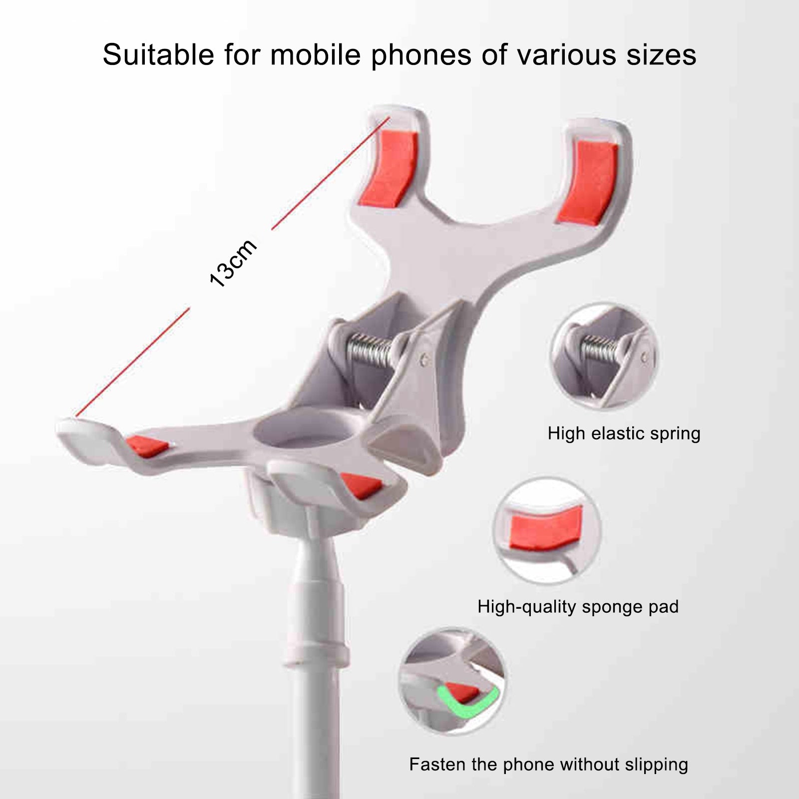 Adjustable Mobile Phone Holder Portable Flexible Lazy Bed Holder for Cell Phone Universal Desktop Stand Desk Mount Phone Bracket