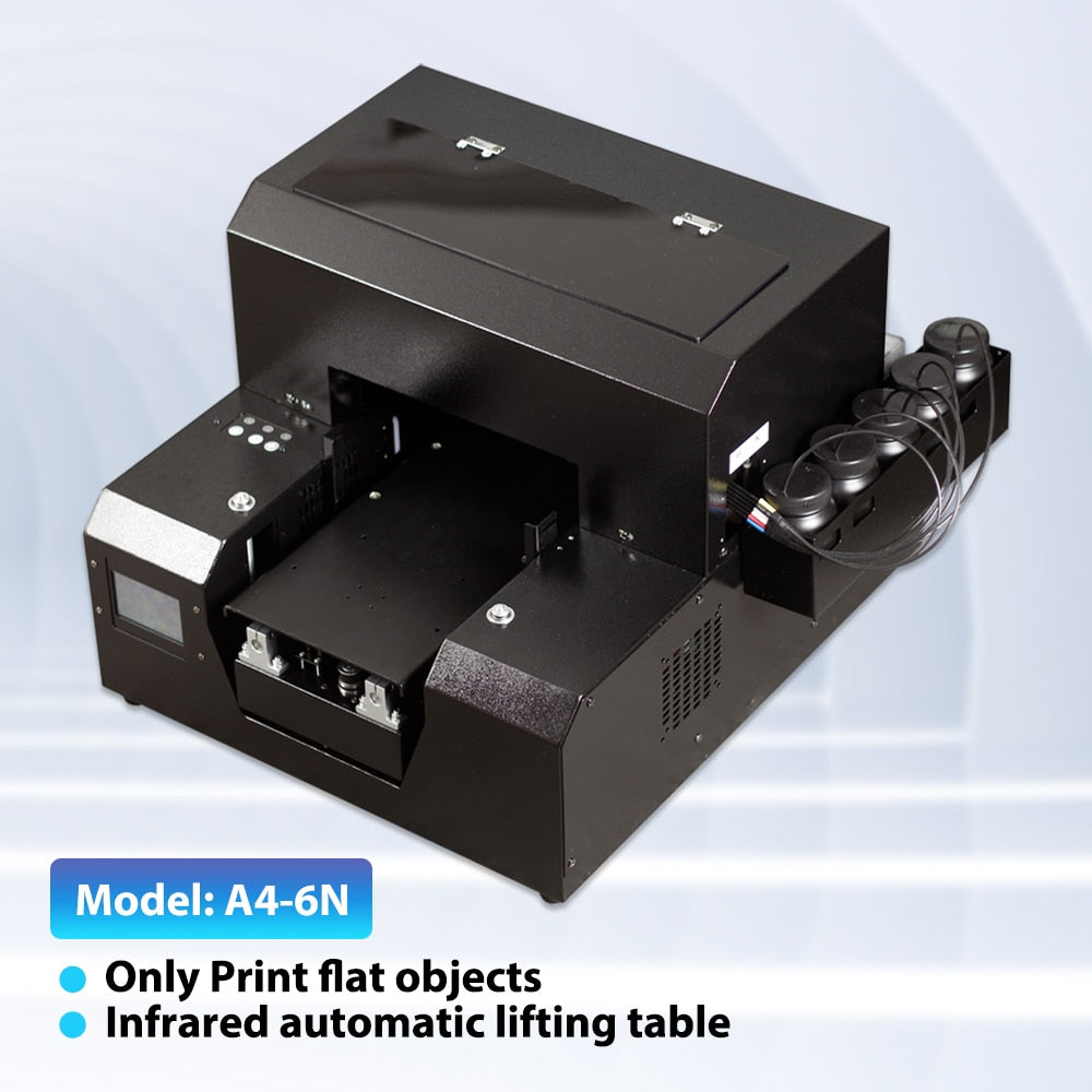 SHBK automatic a4 flatbed and cylinder bottle printer/uv printer phone case/mobil phone case printer