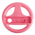 3 Color Plastic Game Racing Steering Wheel for Nintendo Wii Remote Controller Racing Wheel for Wii Kart Racing Games Controller