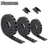Cable Chain 7x7 10x10 10x15mm  L1000mm Cable Drag Chain Wire Carrier With End Connectors for CNC Router Machine 3D Printer Parts