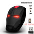 Cool Wireless Iron Man Mouse Mice Ergonomic 2.4G Portable Mobile Computer Click Optical USB Receiver for PC Laptop Mac Book