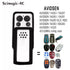 4PCS Garage Door Remote Control Avidsen 114253 Gate Transmitter 433.92MHz Rolling Code Keychain Opener