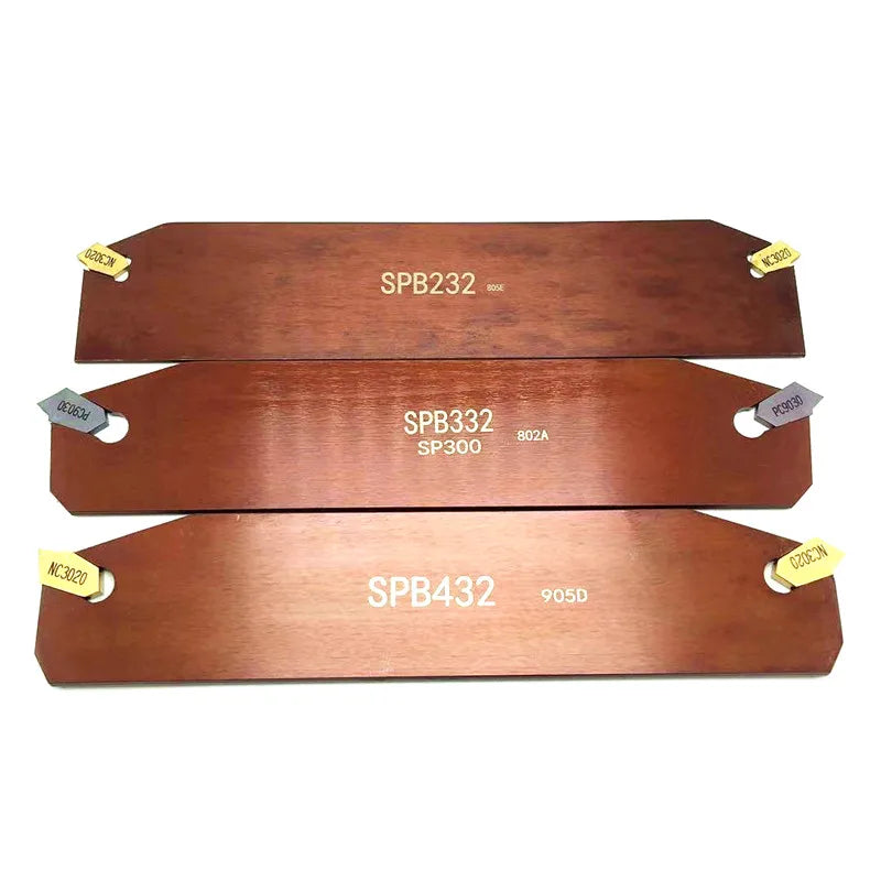 SPB226 SPB332 1pc+10pcs SP200 SP300 SP400 High quality Set Grooving SPB Slotting and Cutting Insert Lathe CNC SPB Tool Holder