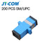 50-400Pcs SC Fiber Optic Connector Adapter SC / UPC SM Flange Singlemode Simplex SC-SC APC Coupler Wholesale to