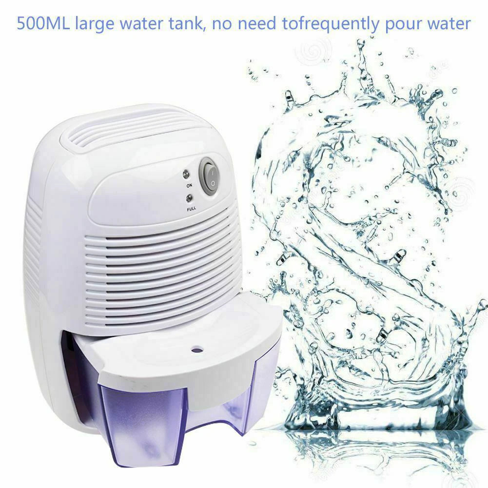 Air Dryer 500 ML Mini Semiconductor Dehumidifier Moisture Absorber Air Dehumidifier For Home Bedroom Deshumidificador Low Noise