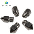 5/3/1 MK7 MK8 Nozzle Super Hard Steel Mold Steel Corrosion-Resistant Extruder Threaded 1.75mm 3D Printer Nozzle for Ender3 Pro