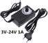 Adjustable AC To DC Power Supply 3V 5V 6V 9V 12V 15V 18V 24V 1A 2A 5A Power Supply Adapter Universal 220V To 12 V Volt Adapter