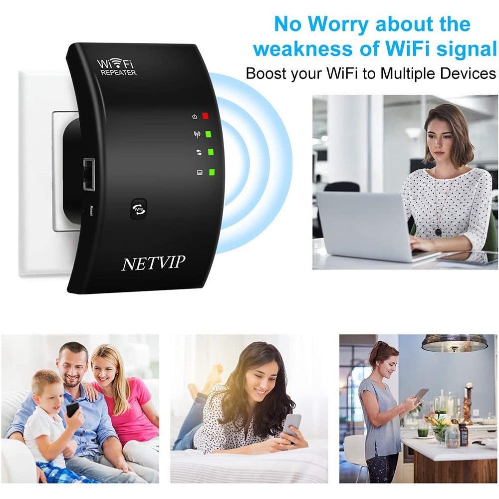 WiFi Range Extender Internet Booster Network Amplifier Router 300Mbps Wireless Wifi Signal Amplifier Extension Repeater WPA WPA2