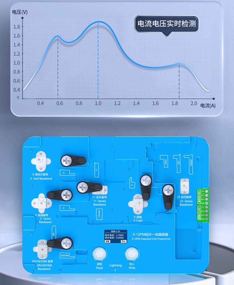 X-12 chips programmer/mobile repair tools/motherboard repair tools