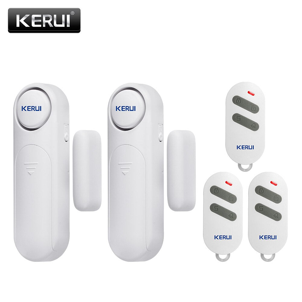 KERUI D131 Wireless Door Window Magnetic Sensor Alarm 120dB Anti-theft 300ft Remote Control Detectors Home Security Alarm System