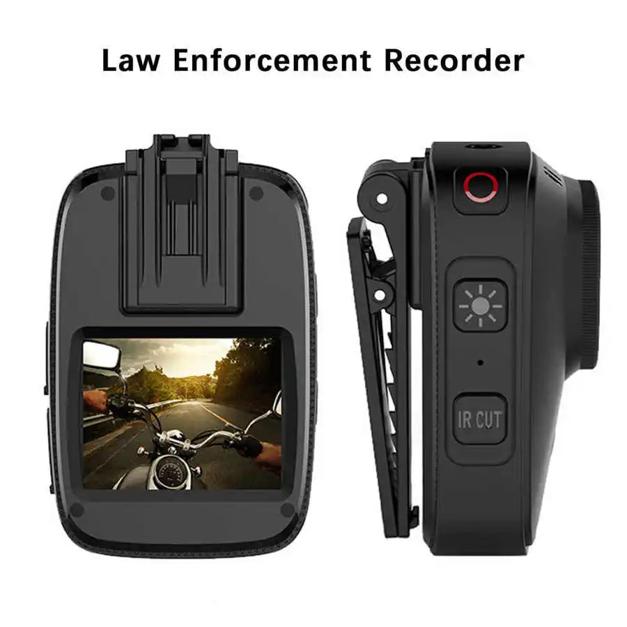 2MP 1080P Law Enforcement Recorder Body Camera  Portable Wearable  Infrared Security Camera Night Vision Wifi Action DVR