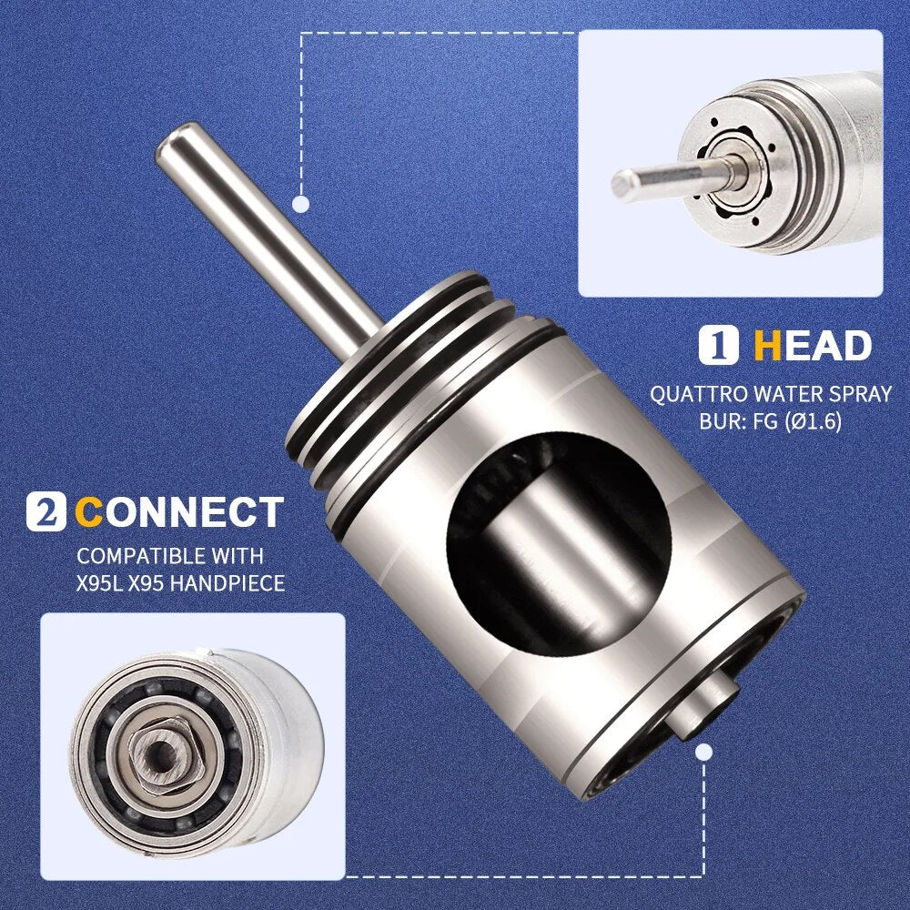 Dental handpiece spare parts AI-C-X95 1:5 Increasing contra angle cartridge low speed hand piece accessories for X95/X95L