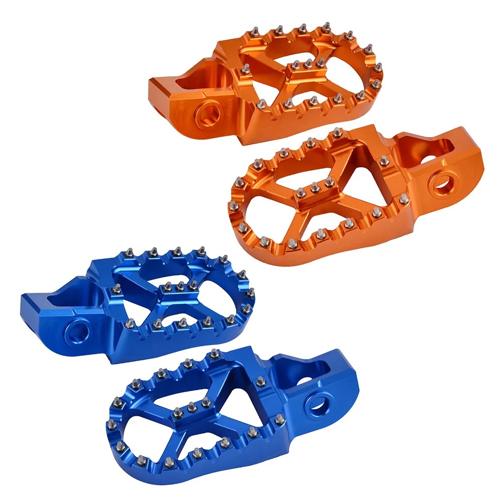 CNC Foot Pegs Pedal Footrests For KTM 125 150 200 250 300 350 450 500 SX SXF EXC EXCF XC XCF XCW 2017-2022 2018 SX125 SX150 2016