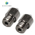 5/3/1 MK7 MK8 Nozzle Super Hard Steel Mold Steel Corrosion-Resistant Extruder Threaded 1.75mm 3D Printer Nozzle for Ender3 Pro