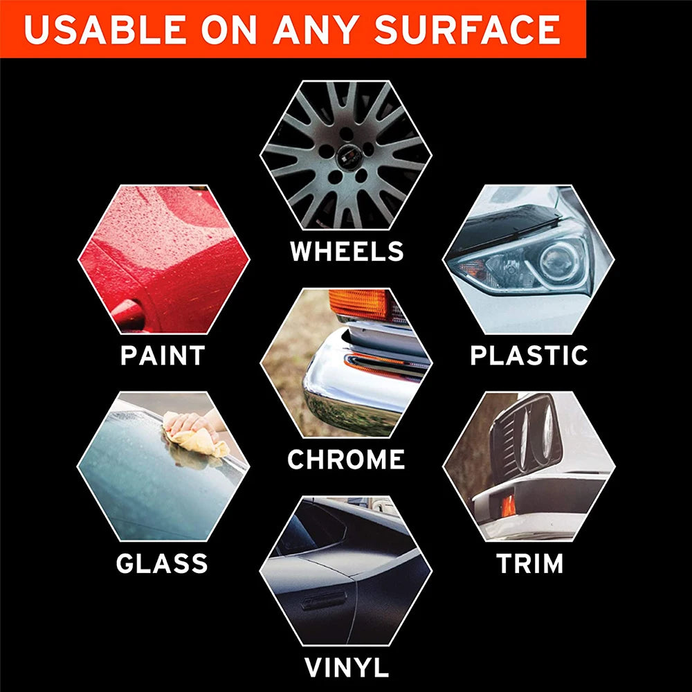 500ml Car Ceramic Coating Top Coat Quick Nano-Coating Wax Car Paint Waterproof Agent Paint Care Nano Hydrophobic Coating