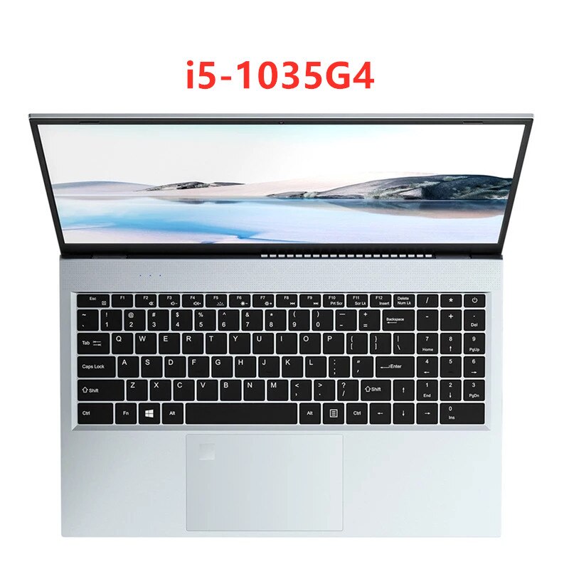 15.6" Intel Core I5 I7-1065G7 Touch Bar Laptop 16GB 128GB/256GB/512GB/1T SSD Windows 10 Backlit keyboard 2.4G+5G Wifi Laptops