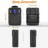 BOBLOV Body Camera IP65 Waterproof Body Camera Bulit in 64G Memory 8Hours Recording Security Pocket Kamara DVR Video Recorder