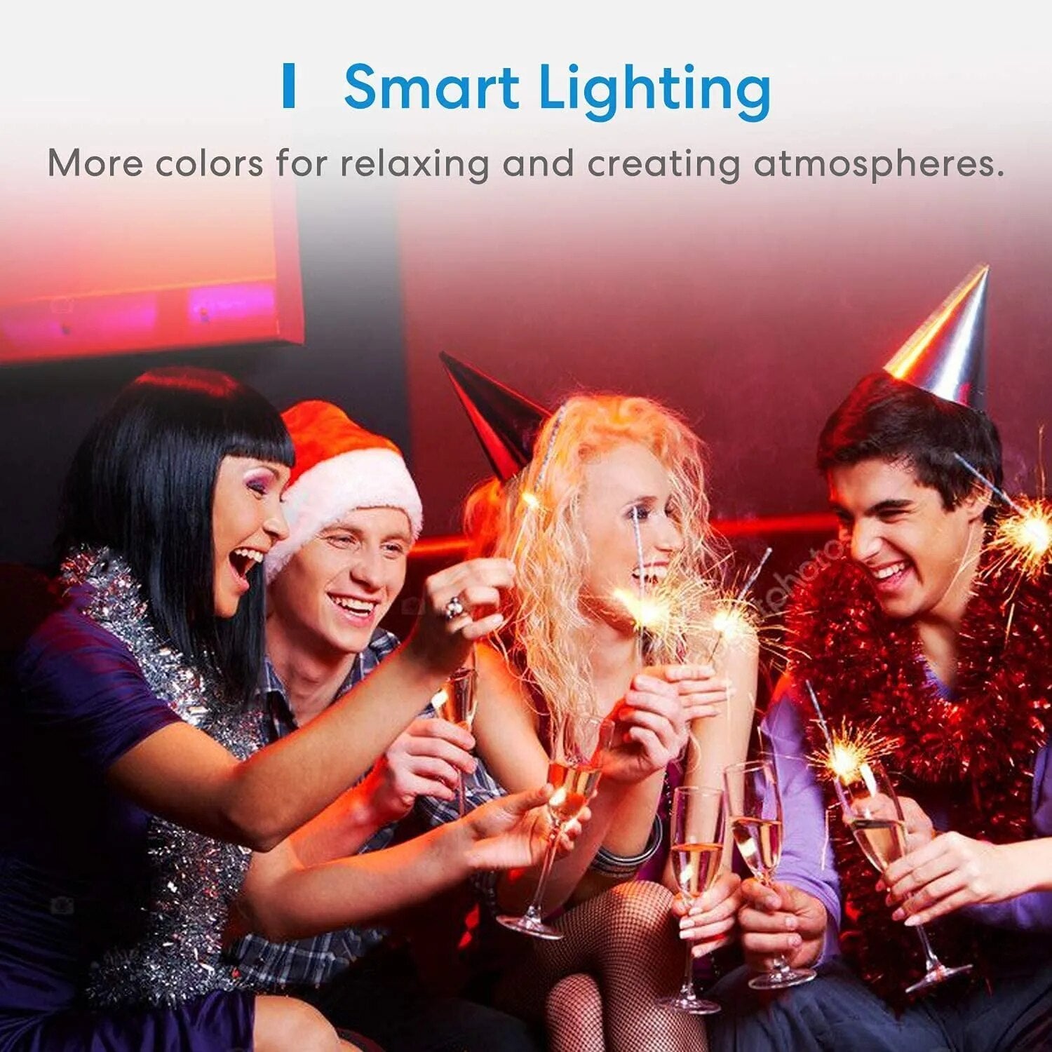 Meross Wi-Fi Smart Light Strip WiFi Tunnable RGBCW Lighting US/EU Version Support HomeKit Alexa Google Assistant SmartThings 5M