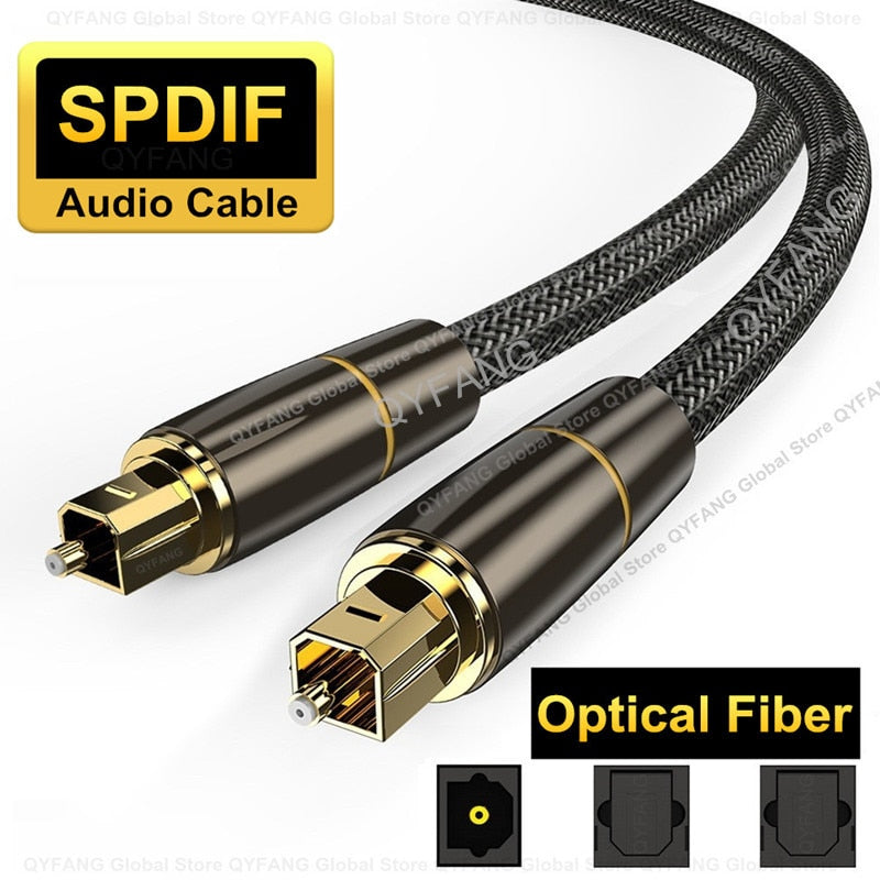 Optical Cable SPDIF Digital Audio Optical Fiber Cord for SONY Home Theater Cable Spearker Sound Bar TV Xbox Player Toslink Cable