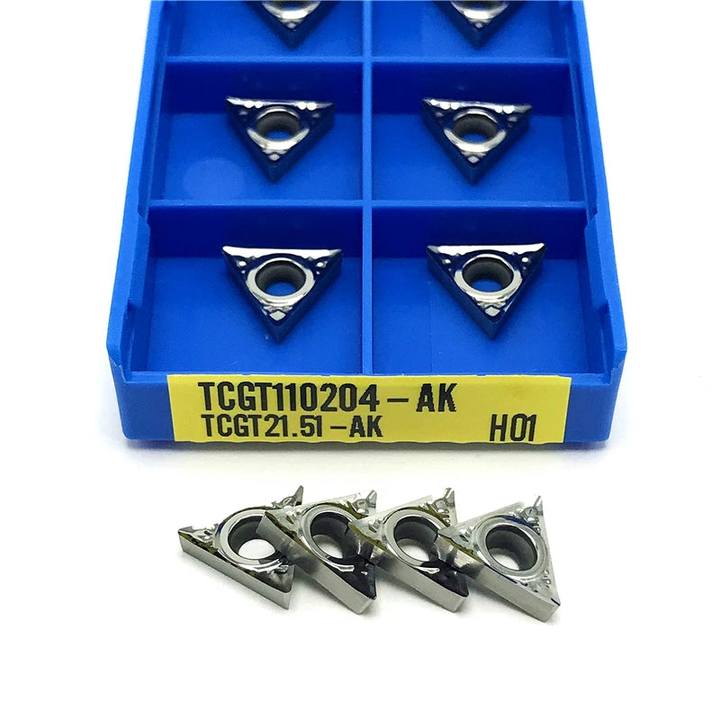 TCGT110202 TCGT110204 TCGT16T302 TCGT16T304 TCGT16T308 Aluminum Insert Internal Turning Tool High Quality Lathe Turning Insert
